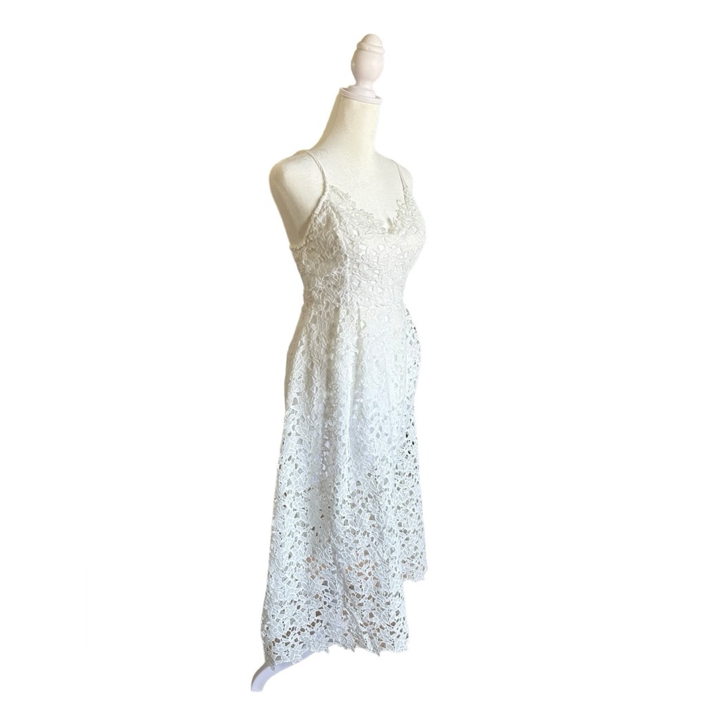White Eyelet dress by AQUA size S - Picture 4 of 11